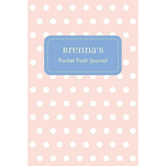 Brenna's Pocket Posh Journal, Polka Dot, (Paperback)