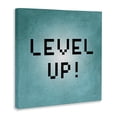 thumbnail image 3 of Stupell Industries Contemporary Level Up Vintage Pixels Canvas Art, 17 x 17, by Yass Naffas Designs, 3 of 8