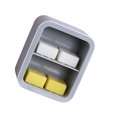 thumbnail image 5 of Suministros para dormitorios de estudiantes, jabonera para montaje en pared, caja de jabón para montaje en pared, jabonera sin perforaciones, durabilidad extendida, 5 of 5
