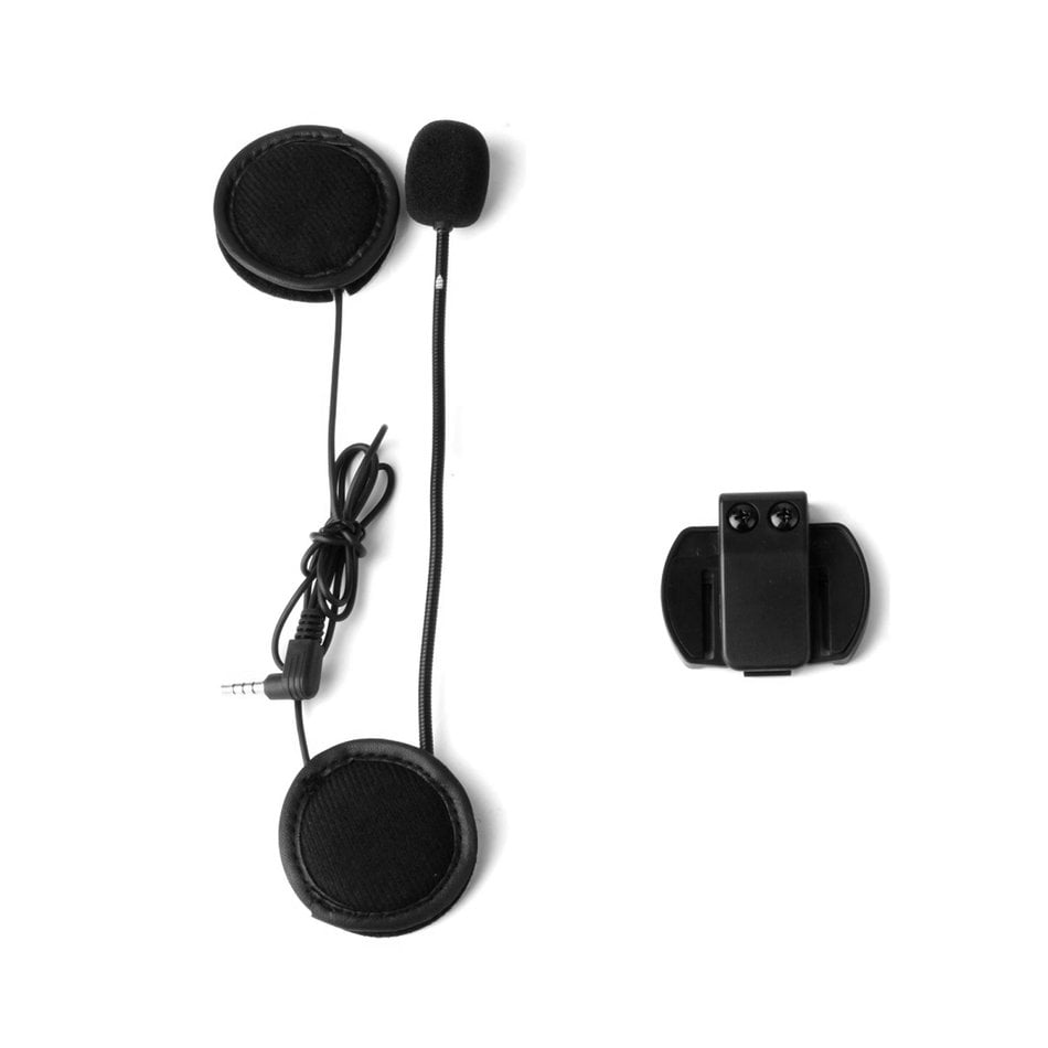 Microphone Speaker Headset V4/V6 Interphone Universal Headset Helmet Intercom Clip for Motorcycle Device 