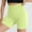 Mint Green(New), variant on PNTUTB Womens Comfortable Fitness Shorts High Waisted Compression Pants Breathable Tight Sports Pants