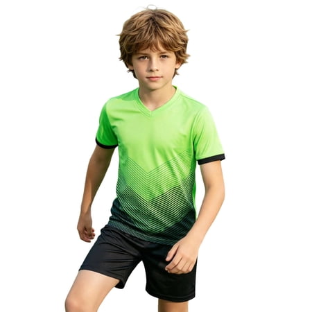 Afdoent Boys Clothing Sets Children s Football Sports Quick Drying Sports For Kids Basketball Tracksuit T Shirt And Shorts Sportsuit Comfortable
