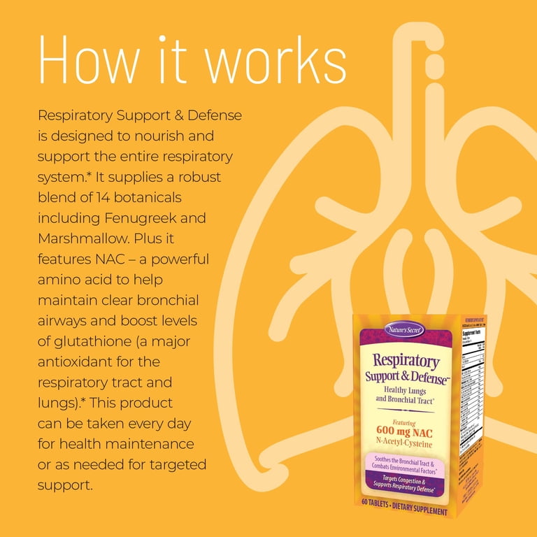 Nature's Secret Respiratory Support & Defense