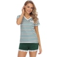 thumbnail image 2 of Purcoar Women Casual Loose Pajamas Short Sets Loungewear M, 2 of 5