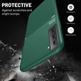 thumbnail image 5 of Dteck Case for Samsung Galaxy S24,Shockproof TPU Hybrid PC Case Slim Back Magnetic Cover,Green, 5 of 5