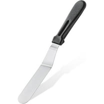 Stainless Steel Offset Spatula with Ergonomic PP Handle - Versatile Cake Icing Spatula for Home, Kitchen, and Baking - Dishwasher Safe (6 Inch)