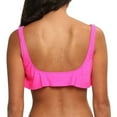 thumbnail image 2 of Bikini Lab Womens Embellished Bandeau Swim Top, Pink, Medium, 2 of 2