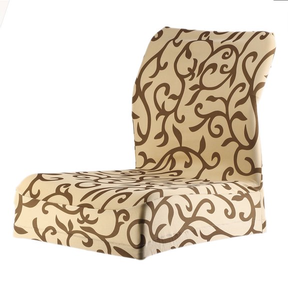 Jacquard Printed Thickening Stretch Brief Chair Cover Half Chair Covers
