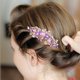 thumbnail image 3 of unbranded Peine Floral Morado Para Novia Con Duradero Y Ligero Para Bodas, 3 of 8