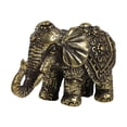 thumbnail image 1 of Estatuilla de Animal pequeño, escultura de adorno coleccionable de escritorio, estatua de para vacaciones, exposición, entrada, decoración de Zulema Estatua de elefantes, 1 of 7