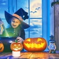 thumbnail image 4 of Halloween LED Night Lamp Creative Pumpkin Light Decorations Night Table Light, 4 of 8