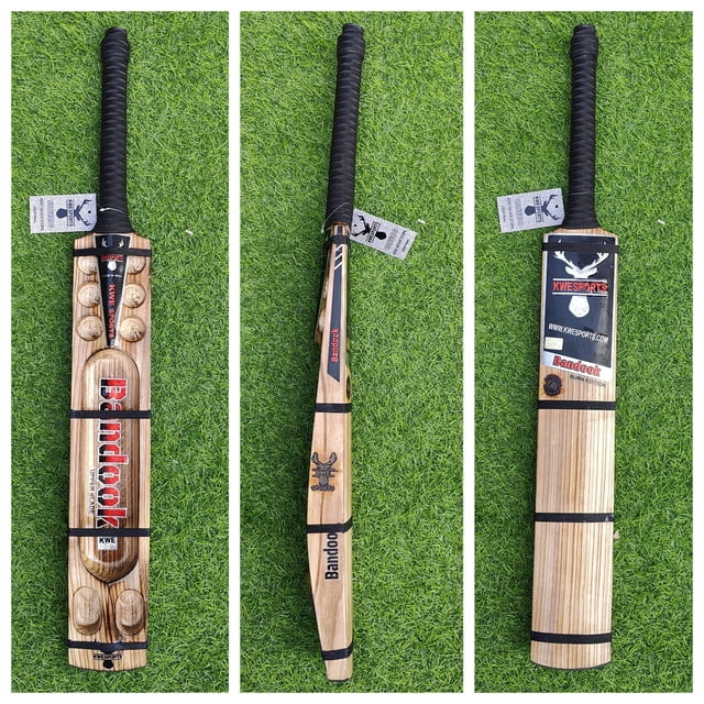 Bandook Lame Supérieure - Édition Diamond Cut Burn - Bâton de Tennis Dur / Saule du Cachemire