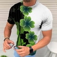 thumbnail image 2 of DPTALR T-Shirt Unisexe Quotidien pour Hommes, Imprimé Graphique 3D, Manches Courtes, Blouse Décontractée, 2 of 9