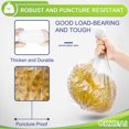 thumbnail image 3 of XUXRUS 4-5 Gallon Bathroom  Trash Bags 150 Counts Wastebasket Liners for Office Kitchen,White., 3 of 7
