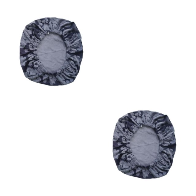 Guardoinrt Soft and Breathable Swivel Chair Cover Seating Experience Gray Cushion Cover 2Set