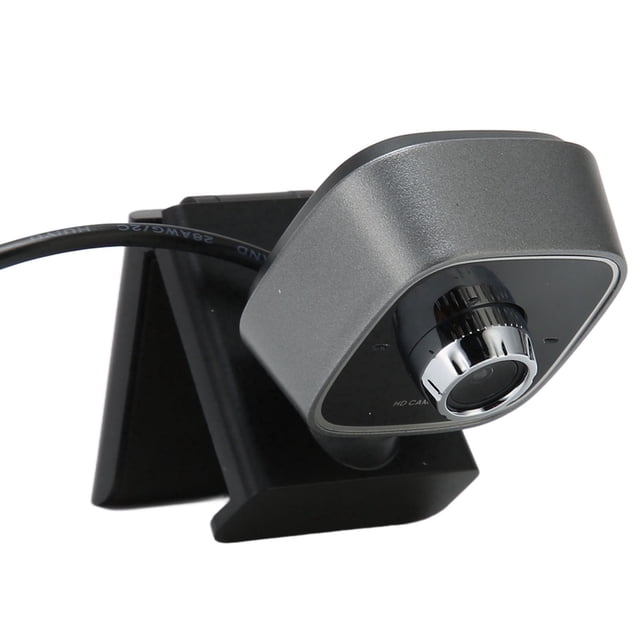Caméra Web HD, Caméra Web USB Plug and Play avec Microphone Intégré, Objectif Optique 30fps pour Diffusion en Direct et Collecte d'Informations