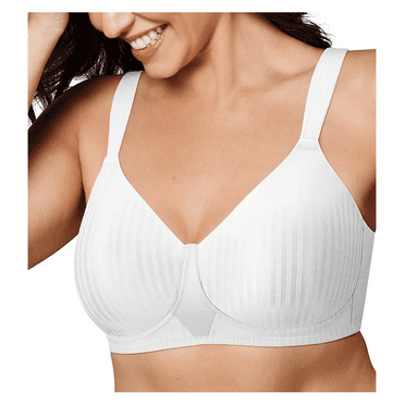 Playtex WHITE Secrets Perfectly Smooth Bra, US 38DD, UK 38DD NWOT