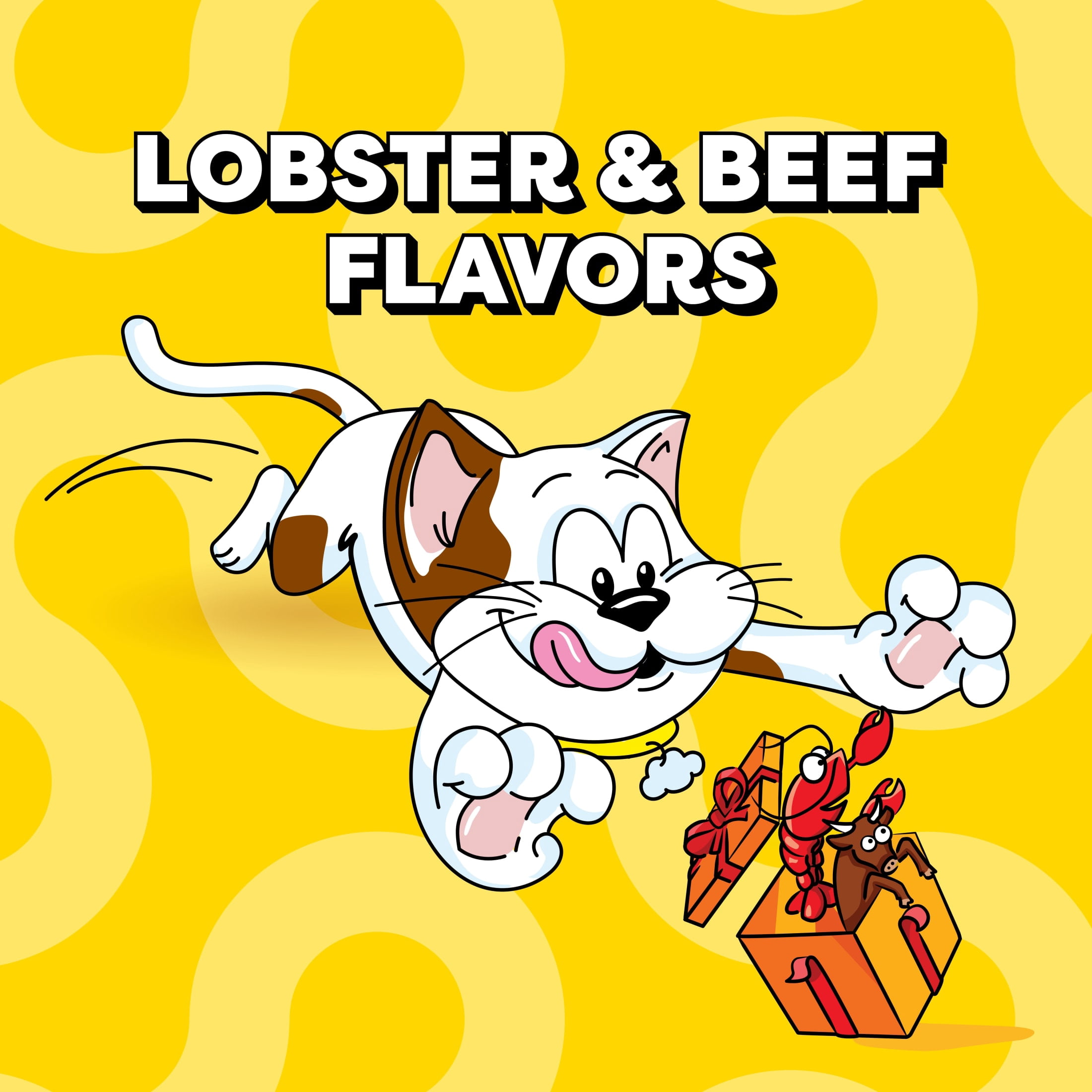Temptations Birthday Cat Treats, Lobster and Beef, 16 oz. Tub