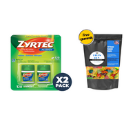 Zyrtec Antihistamine Allergy Tablets, 10 mg.
