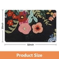 thumbnail image 5 of Comfortable 20x32 inch Floral Bathroom Rug - Machine Washable and Non-Slip Kitchen Rug - Elegant Dining and Office Room Rug, 5 of 5