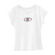thumbnail image 4 of Camiseta para mujer verano suave cuello redondo camiseta para oficina vacaciones uso diario calle L, 4 of 7
