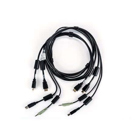 UPC: 0636430074290 | Cybex – Video / / Audio Cable – Stereo Mini Jack  Type B  Hdmi (m) To Usb  Stereo Mini Jack  Hdmi (m) – 6 Ft – For Cybex Sc940h