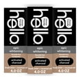 thumbnail image 1 of Pasta de dientes Hello con carbón activado para blanquear los dientes, 120 ml, paquete de 3, 1 of 7