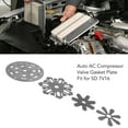 thumbnail image 4 of AC Compressor Valve Plate, 4Pcs Deformation Proof  Auto AC Compressor Valve Gasket Plate  for SD 7V16, 4 of 7