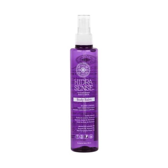 Bálsamo Hidrasense Humectante Aceite de Lavanda Aguacate Almendras Rosas de Damasco