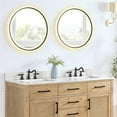 thumbnail image 4 of Arbios 60" Quartz Stone Vanity Top in Calacatta White with White Sink, 4 of 7