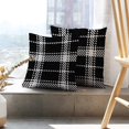 thumbnail image 6 of LALILO Throw Pillow Covers Lumberjack Black And White Trendy Cushion Cover 18" x 18", 2748 Pack, 6 of 6