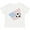 AA-White, variant on Inktastic Soccer Ball, Net with American Flag Colors Boys or Girls Toddler T-Shirt
