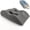 Dark gray, variant on Leg Pillow | Ergonomic Side Sleeping Pillows | Memory Foam Knee Pillow with Strap for Side Sleeper | Leg Support Cushion with Removable and Washable Cover