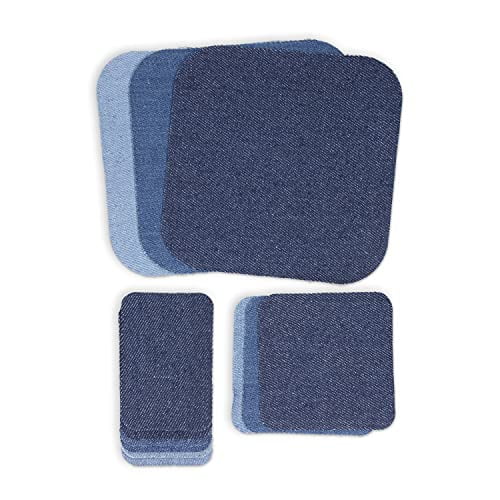 Dritz Denim Iron-On Patches, 5 L x 5 W - 2 pack