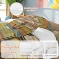 Anchor 4 Piece Duvet Cover Set Queen Size Vintage Yellow Orange Wood ...