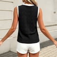 thumbnail image 6 of Womens Crochet Tank Tops 2026 Summer Sleeveless Tops Cute Sweater Vest Trendy Boho Beach Vacation Clothes Trendy Summer Clothes, 6 of 8