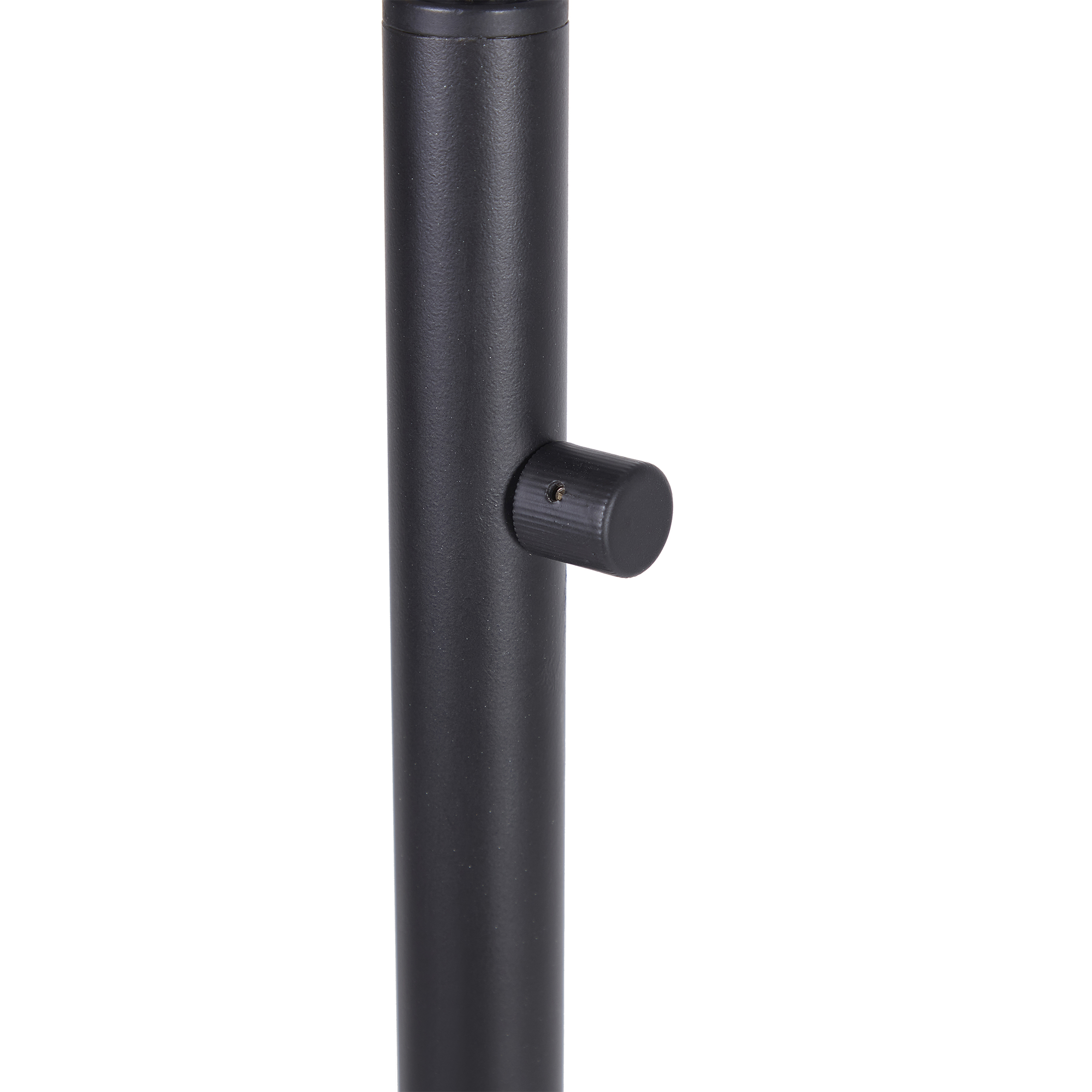 Better Homes & Gardens 60” Boho Black Angled Floor Lamp with Natural Shade