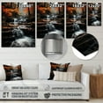 thumbnail image 4 of Designart "Cascades Dancing in the Waterfall I" Landscapes Metal Wall Art, 4 of 5