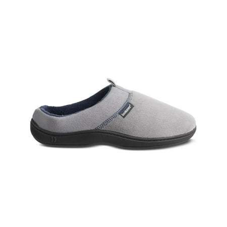 

Isotoner Mens Jared Fleece Slip On Slide Slippers