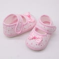 thumbnail image 2 of Lovebay Baby Girls Cotton Cloth Shoes Daisy Flower Anti-slip Soft Sole Prewalker Crib Shoes, 2 of 5