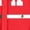 Red, variant on Mexico Flag Hoodie, Unisex Pullover Sweatshirt, Soccer Fan Apparel - Red - Small