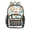 White Mermaid Pattern, variant on Iauyy Clear Backpack Heavy Duty PVC Transparent Backpack for College Workplace, Beach Turtle