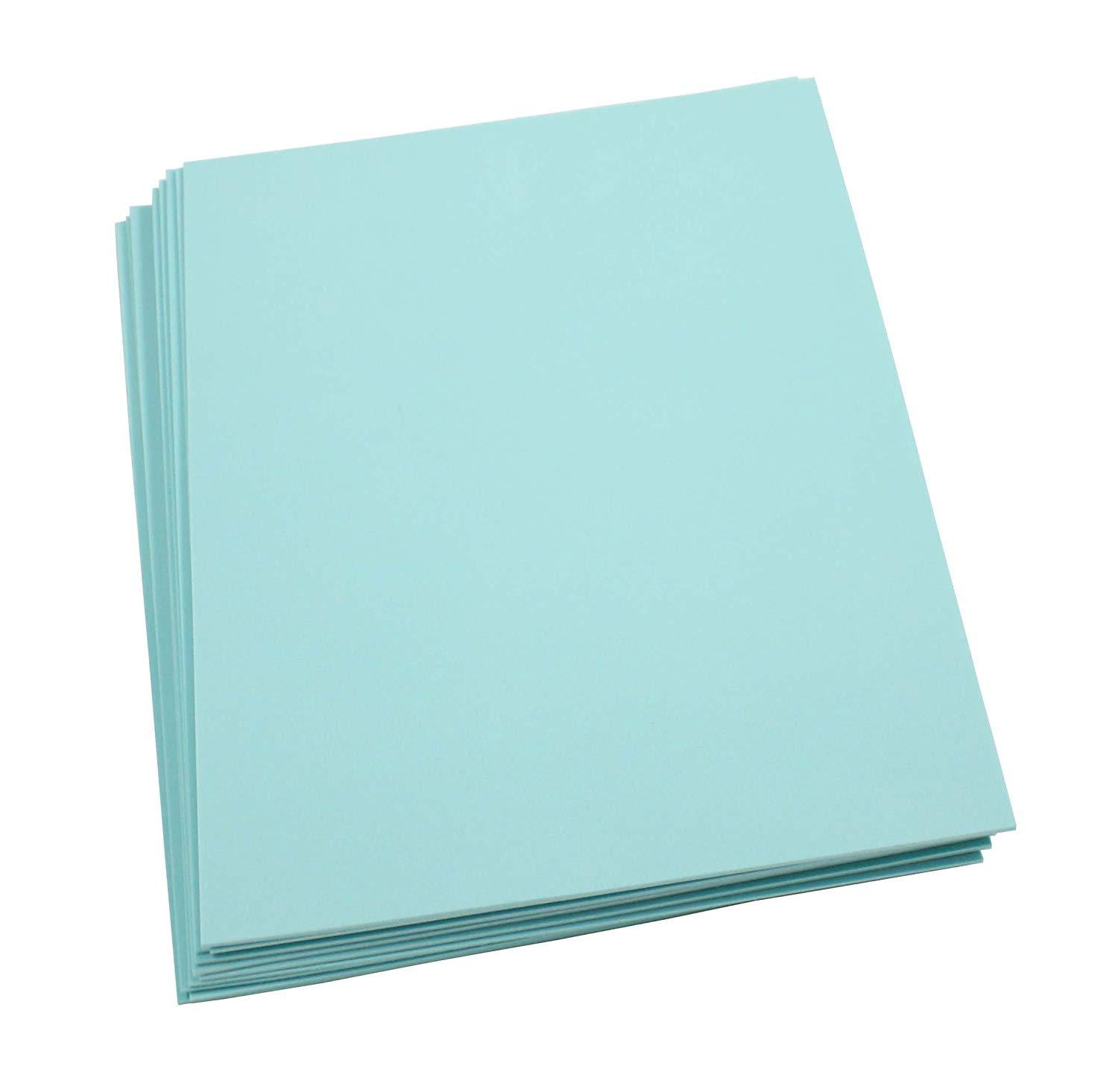 Craft Foam 9" x 12" SheetsAqua10 Pack 2mm thick