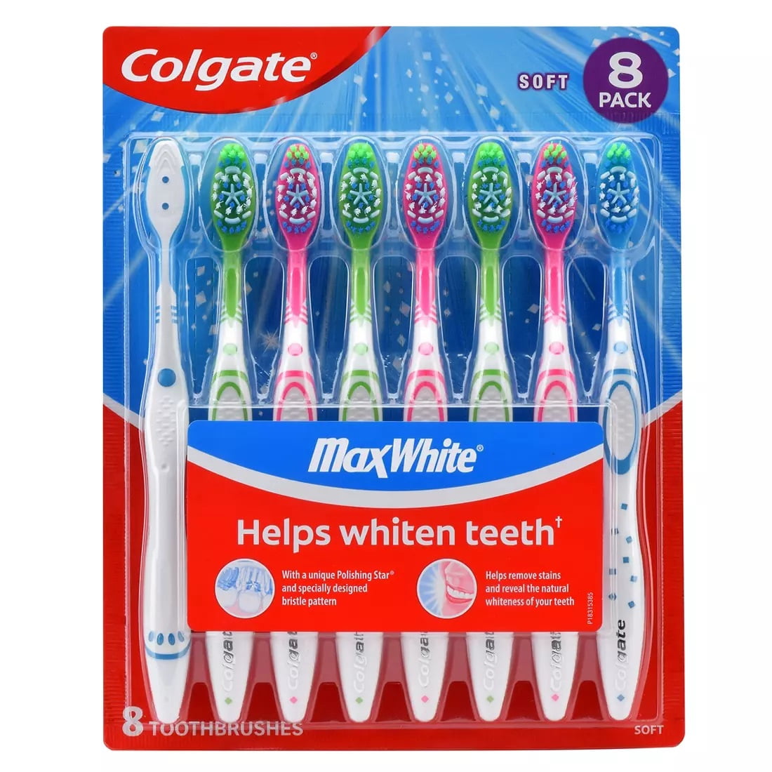 Colgate Max Fresh Soft Toothbrushes, 8 pk