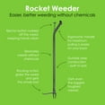 thumbnail image 2 of Yard Butler Rocket Weeder dandelion extractor handheld weed removal tool for pulling weeds by the roots from your lawn - RKT-1000, 2 of 7