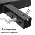 thumbnail image 3 of Eapele Hitch Step for 2 Inch Receiver, Universal Anti Slip Bumper Guard, 600lbs Maximum Load, for Trailer Tow Truck Pickup SUV Pickup Van RV, 3 of 6