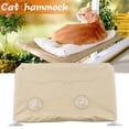 thumbnail image 2 of CAROOTU Comfy Window Mounted Cat Hammock Suction Cups Pet Bed Washable Cover, 2 of 6