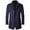 Blue, variant on Fgnfyis Mens Coats Casual Lapel Woolen Blend Mid Length Overcoat Jacket for Men Mens Winter Jacket Coffee XXXL
