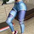 thumbnail image 4 of Lilgiuy Women's Sexy Temperament Printed Sports Leggings Paired with Hip Lifting Yoga Capris Gifts for Your Family or Friends, 4 of 4