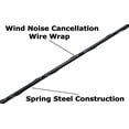 thumbnail image 2 of XINQIHANG-7" Black Short Antenna is Compatible with Ford F-150 (2009-2019)-Spiral Wind Noise Cancellation-Spring Steel Construction-Stainless Steel Threading, 2 of 7